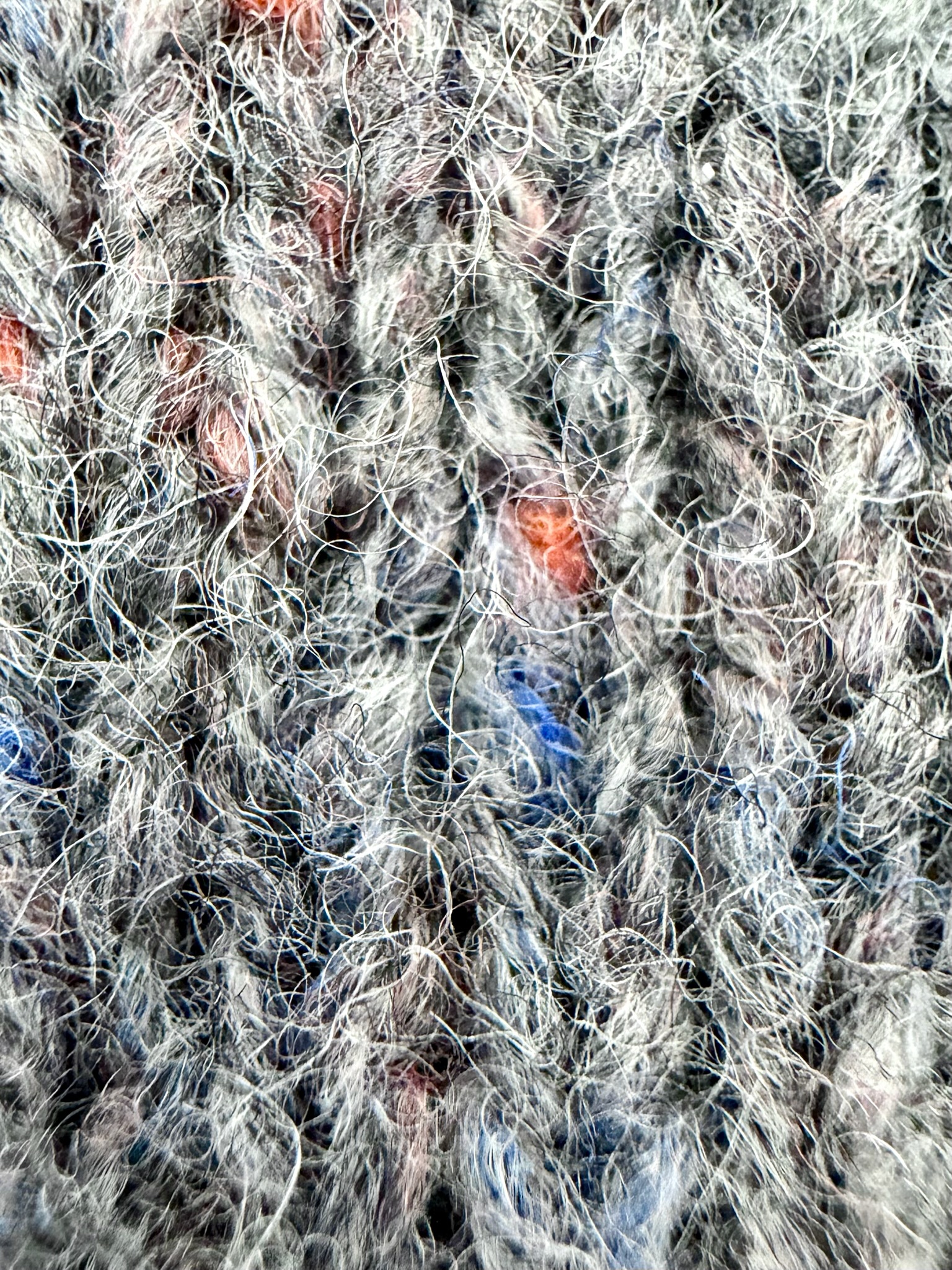 New Mill Tweed Birt 2/12 – Tweedgarn auf Konus Grau foto 3